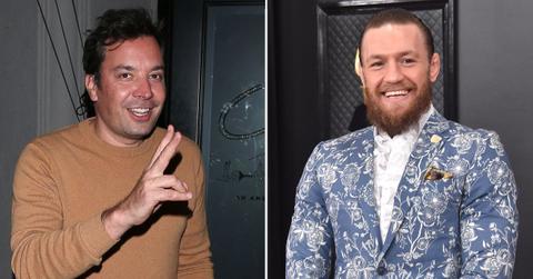 Photo of Jimmy Fallon and Conor McGregor