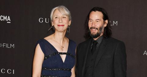 keanu reeves girlfriend alexandra grant pda red carpet