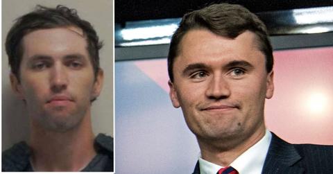 split image of Tyler Robinson and Charlie Kirk