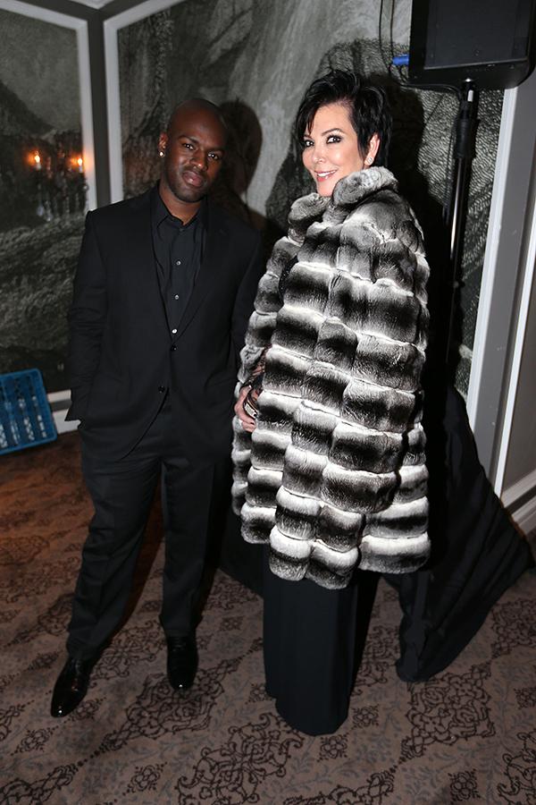 EXCLUSIVE: Kris Jenner and Corey Gamble attend an event at the St Regis hotel in Aspen, Colorado