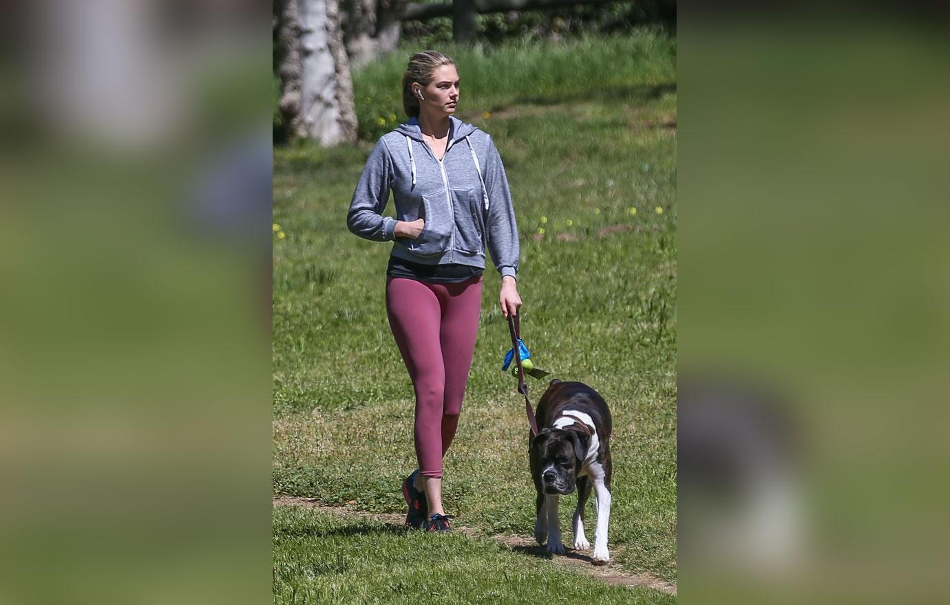 Kate upton dog walk