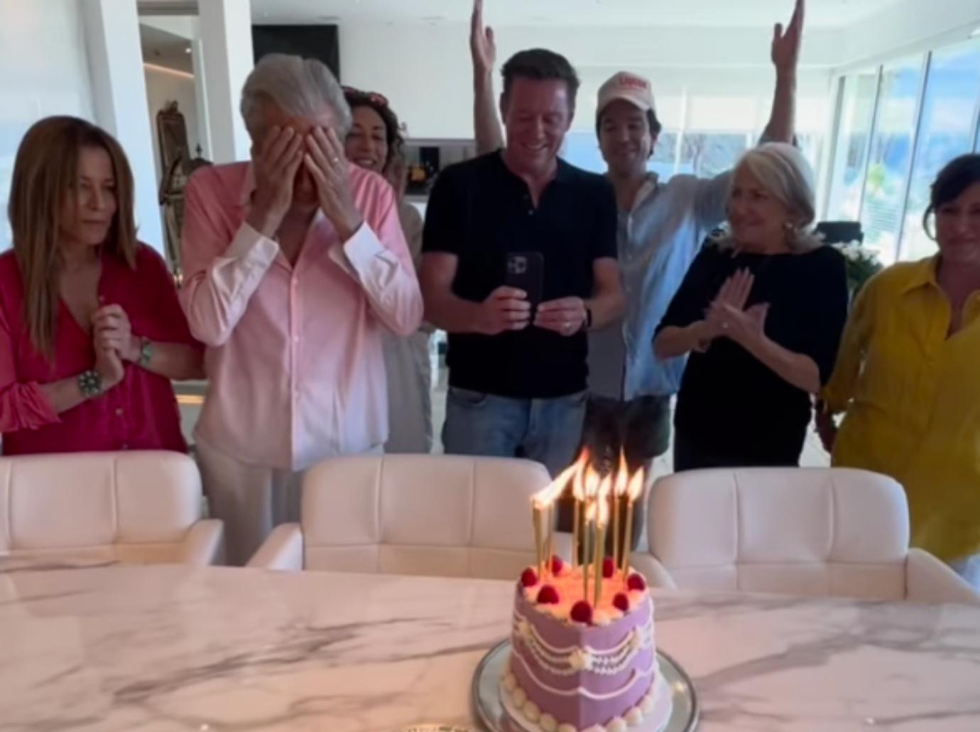 Suzanne Somers' Birthday Celebrated By Husband Alan Hamel & Family