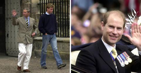 king charles angry prince edward sent cameras prince william school