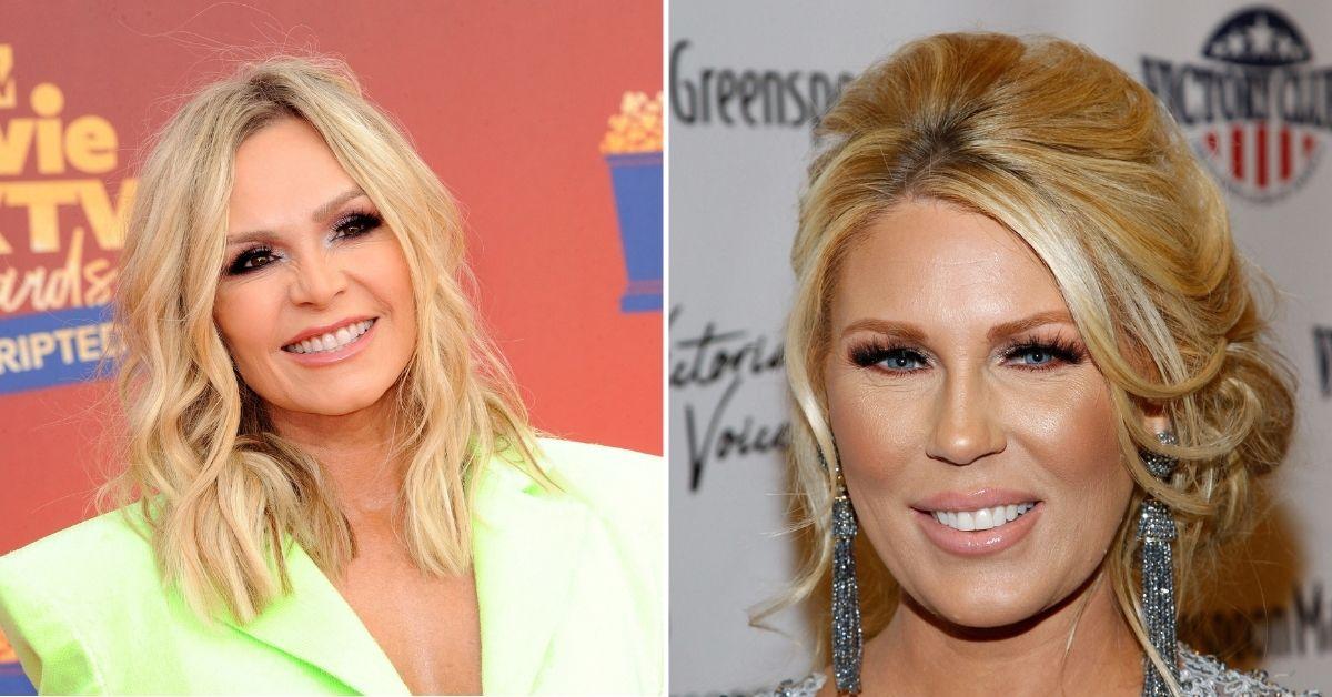 Composite photo of Tamra Judge and Gretchen Rossi