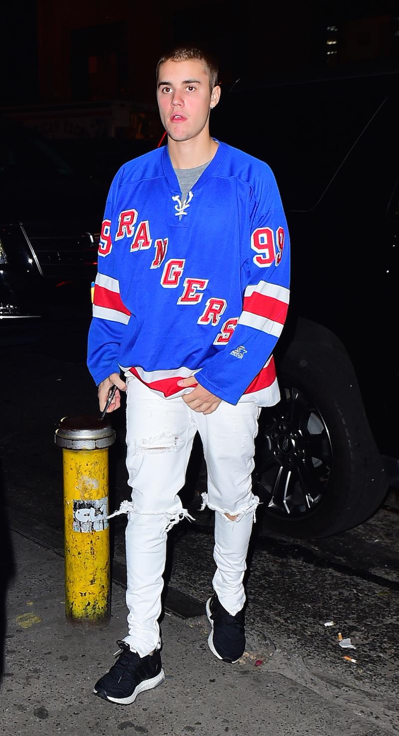 Justin Bieber hits the club scene after a sold out Brooklyn concert