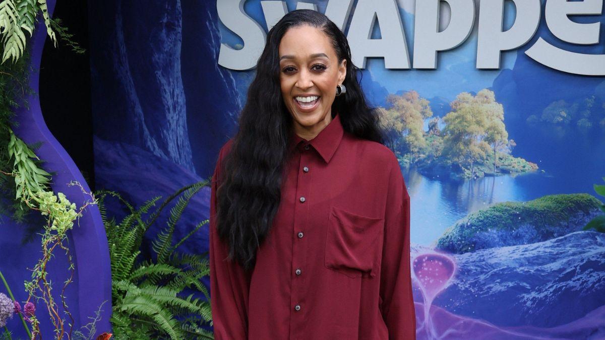 Image of Tia Mowry said meditation and visualization helped her manifest the relationship she wanted.