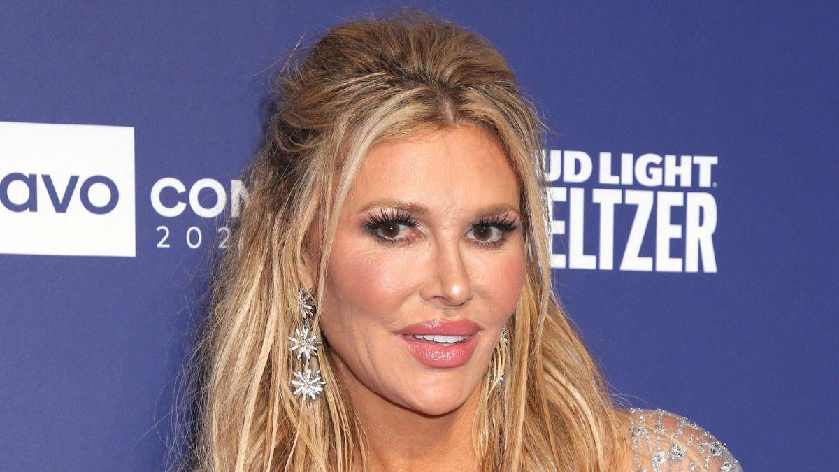 Image of Brandi Glanville said doctors initially dismissed the lump on her face as scar tissue before her recent diagnosis.