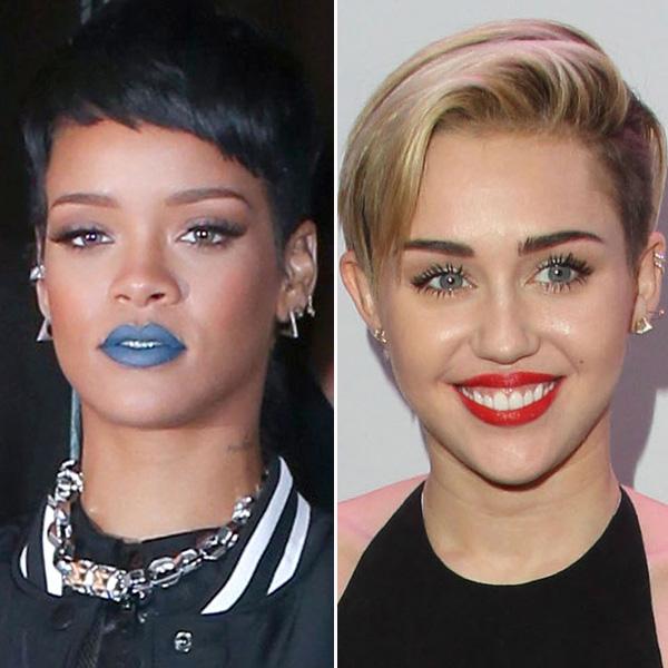 Rihanna miley cyrus