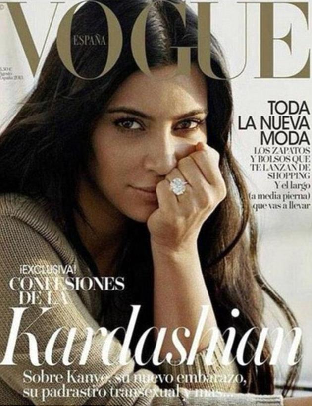 Kim kardashian vogue