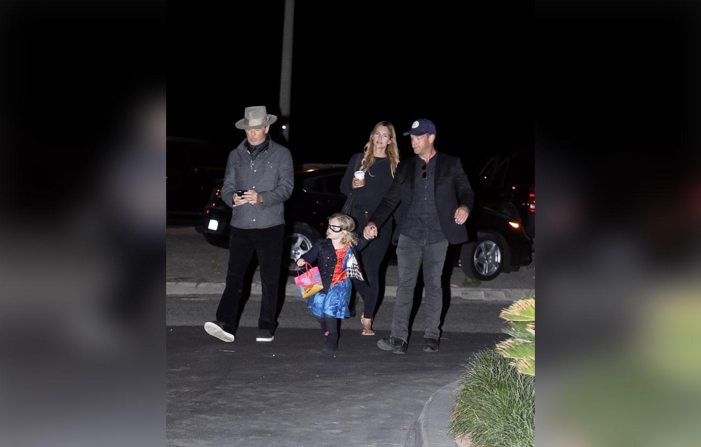 EXCLUSIVE: Pierce Brosnan trick or treating