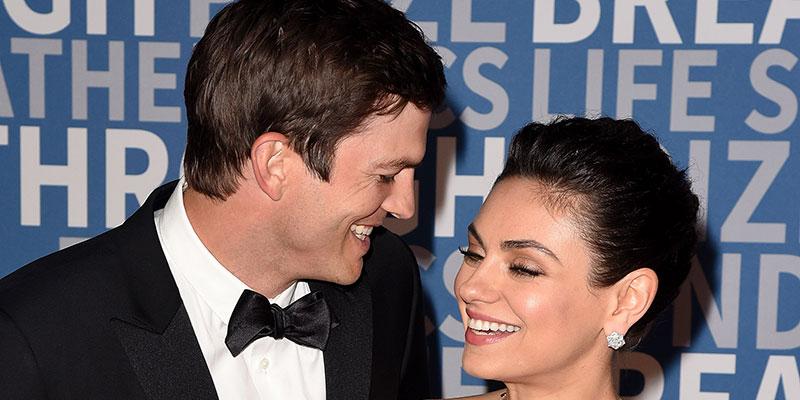 Mila kunis ashton kutcher red carpet main