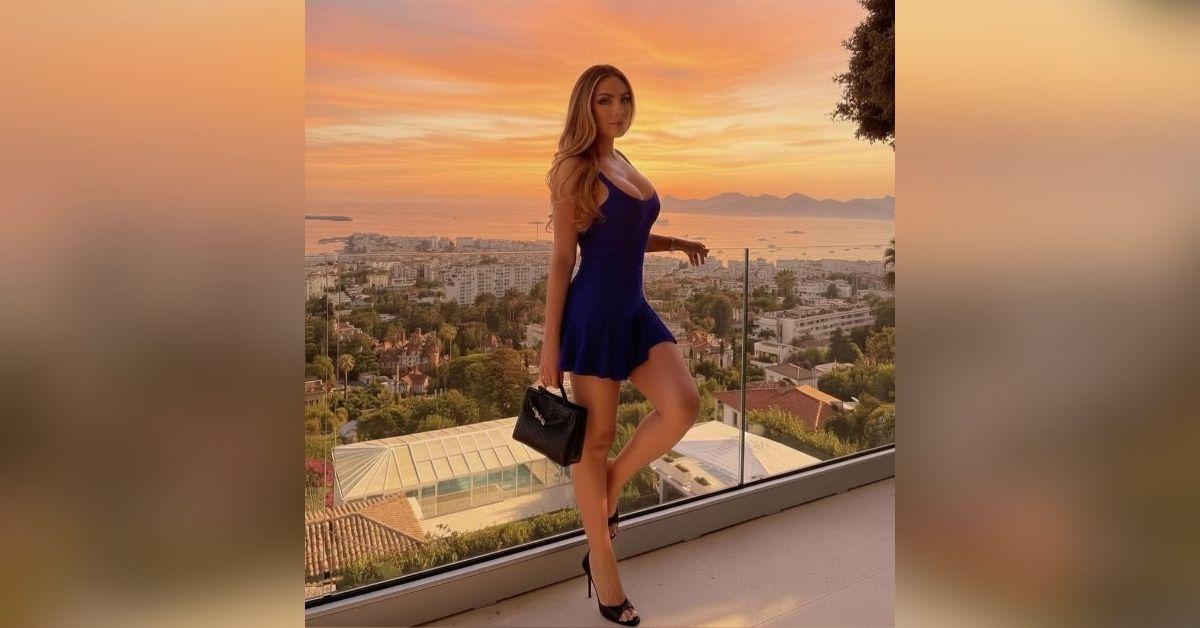 image of Larsa Pippen sparked online discussion after posting a glamorous sunset photo from the Mediterranean.