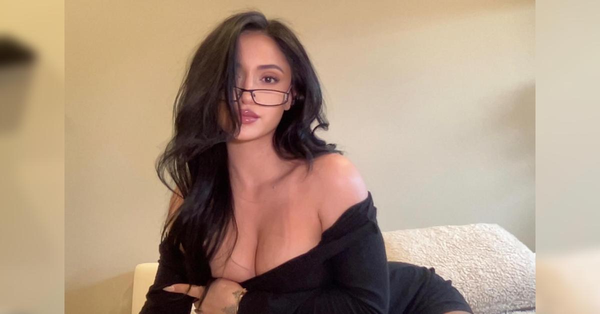 love island usa leah kateb cleavage glasses instagram photos