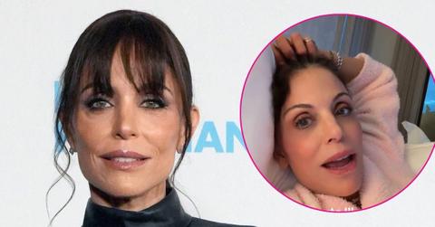 split photo of Bethenny Frankel