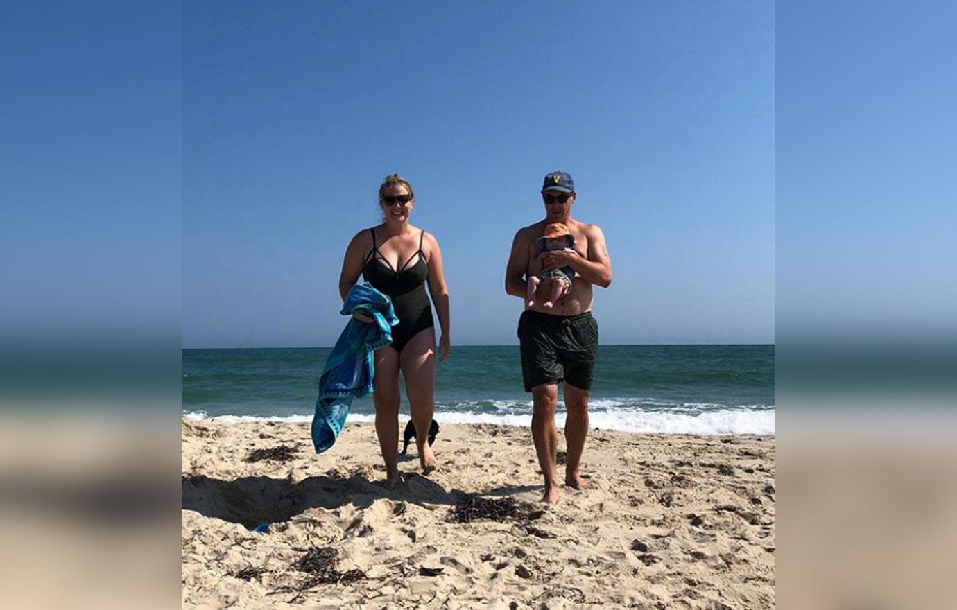 Amy Schumer, husband & son