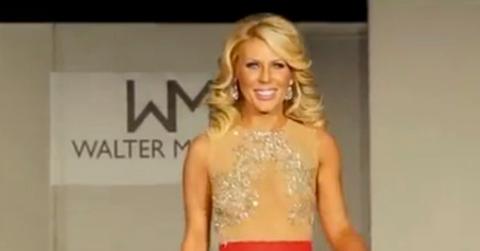 Gretchen Rossi in the Walter Mendez fashion show