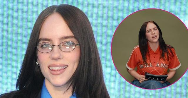 split photo of Billie Eilish