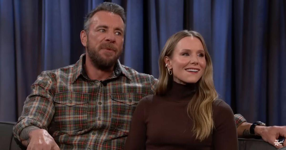image of Kristen Bell and Dax Shepard appeared on 'Jimmy Kimmel Live!' on Tuesday, November 25.