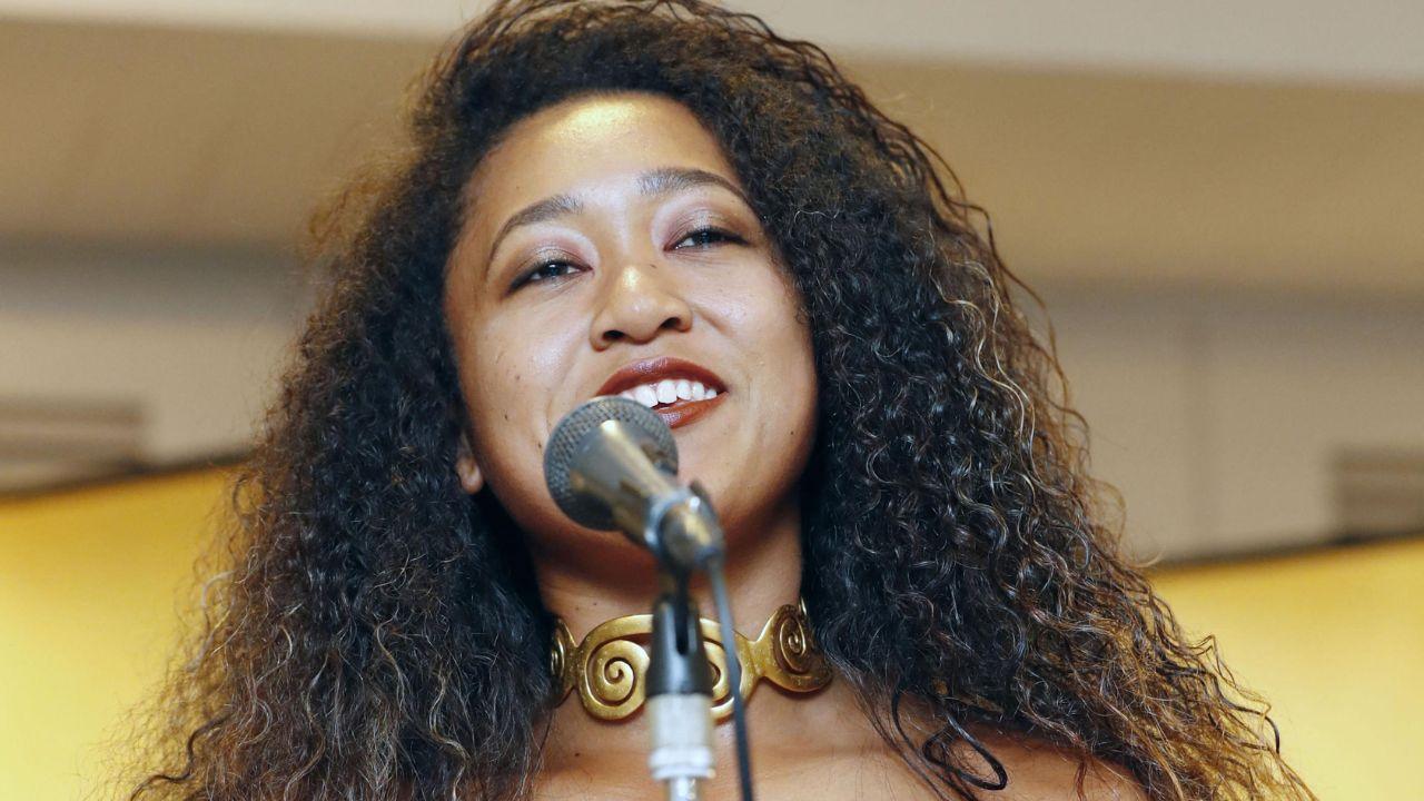 Image of Naomi Osaka said there were 'huge positives' of influencers for Tennis.