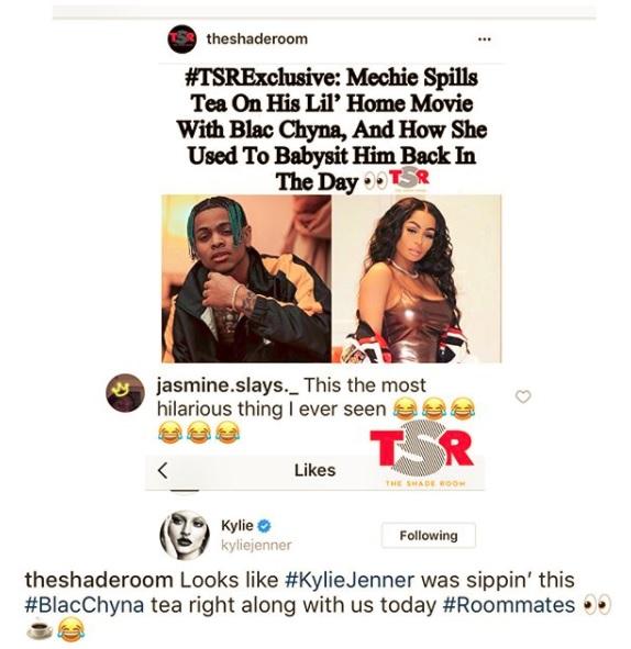 kylie jenner blac chyna feud travis scott