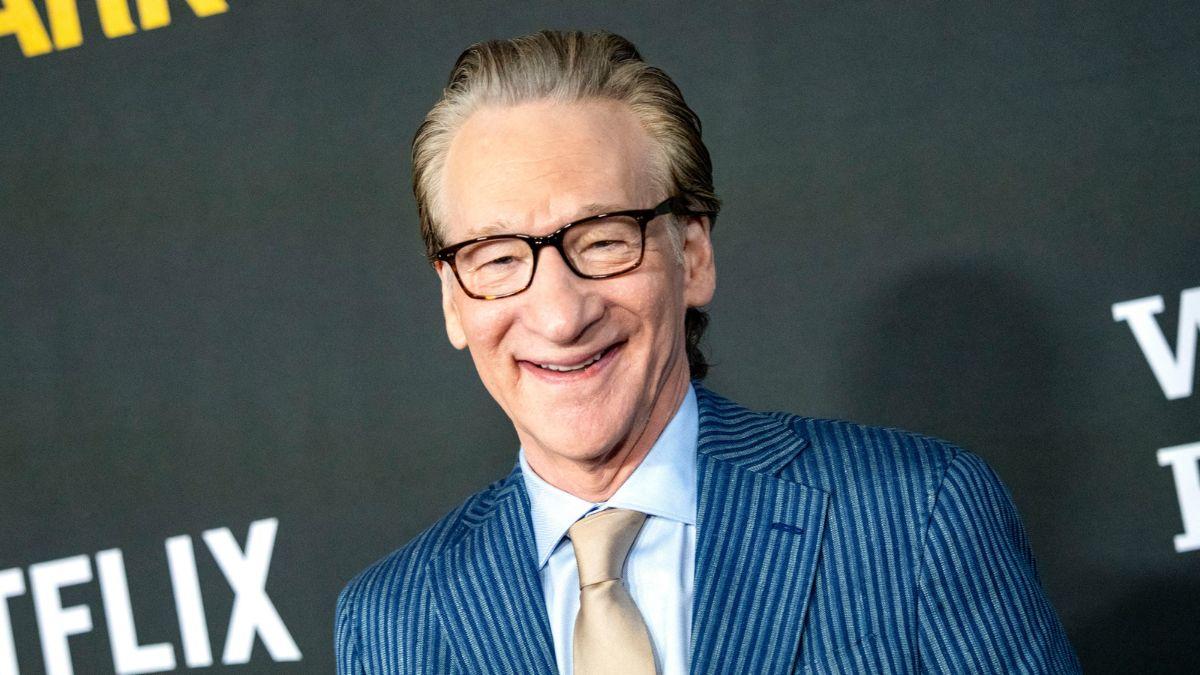 Image of Bill Maher dismissed Donald Trump's insults during the interview.