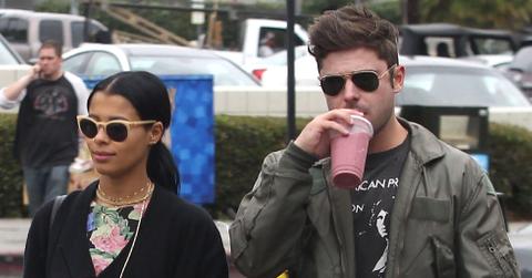Semi Exclusive… Zac Efron & Sami Miro Stop To Get Smoothies