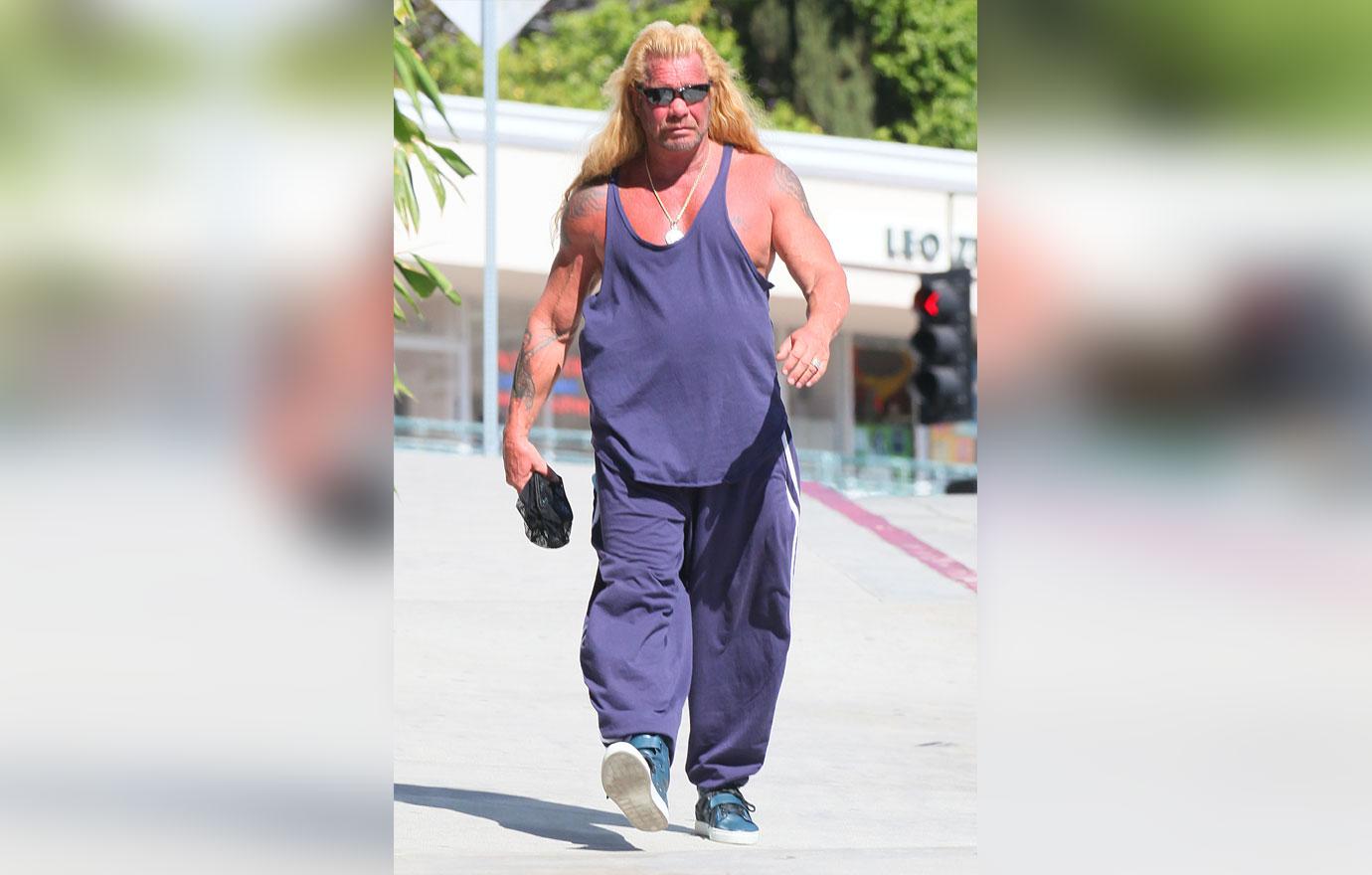 Duane Dog Chapman Leaves a Gym on Sunset