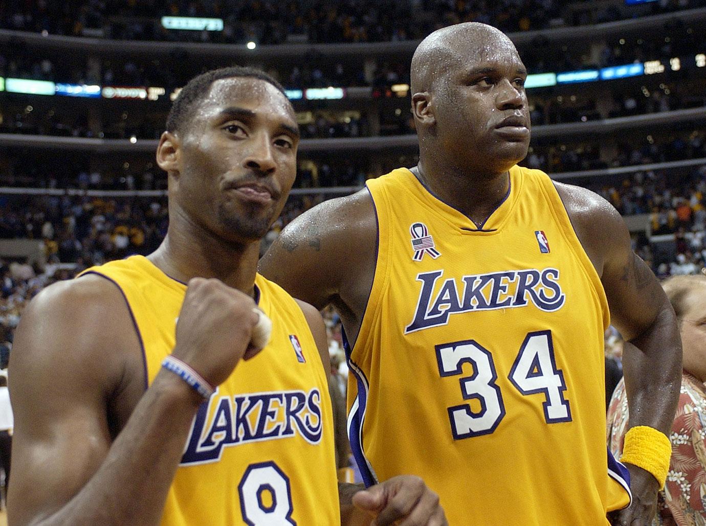 //kobe bryant denies feud shaquille oneal