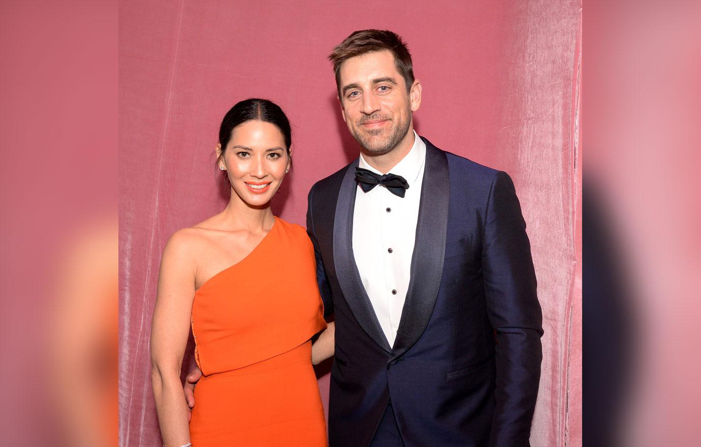 Olivia Munn Reacts To Ex Aaron Rodgers Reconciling With Family