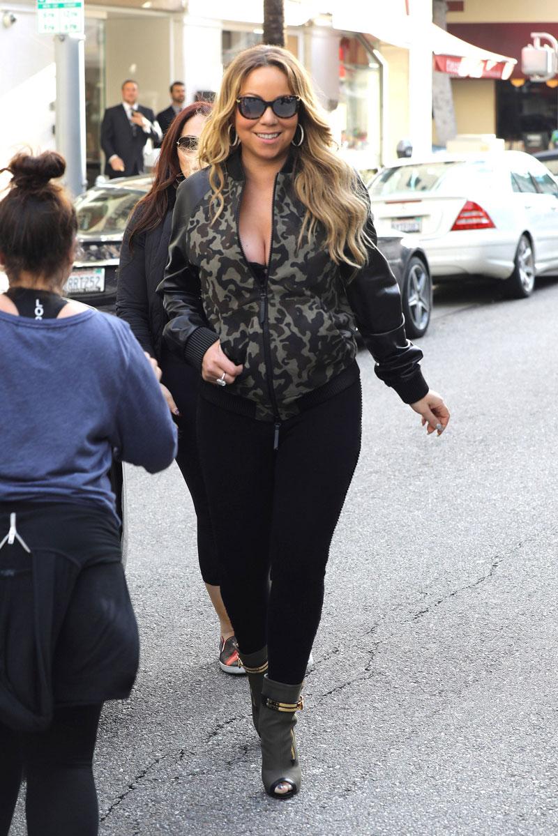 So High Maintenance! Mariah Carey Changes Into THREE Different Outfits ...