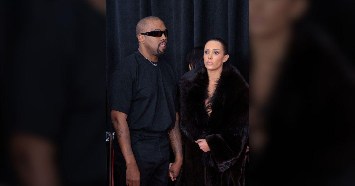 image of Kanye West spent the day at Disney California Adventure with Bianca Censori and his kids.