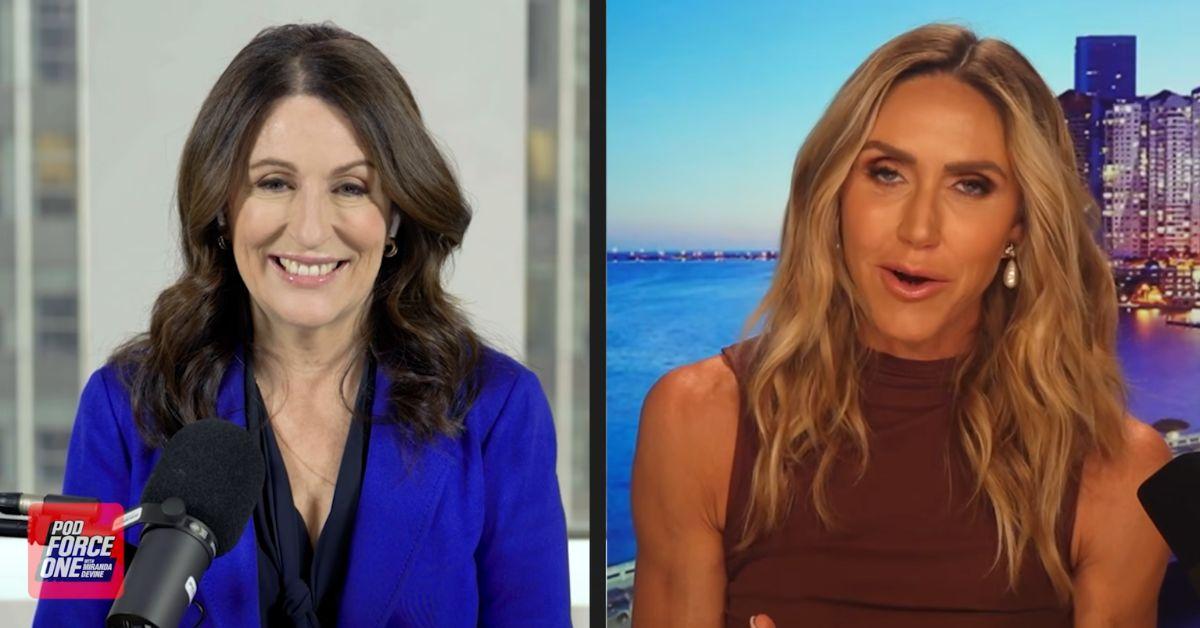 image of Lara Trump recalled Donald Trump’s emotional departure from the White House.