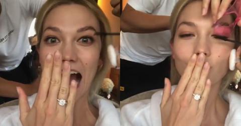 Karlie kloss engagement ring josh kushner pics