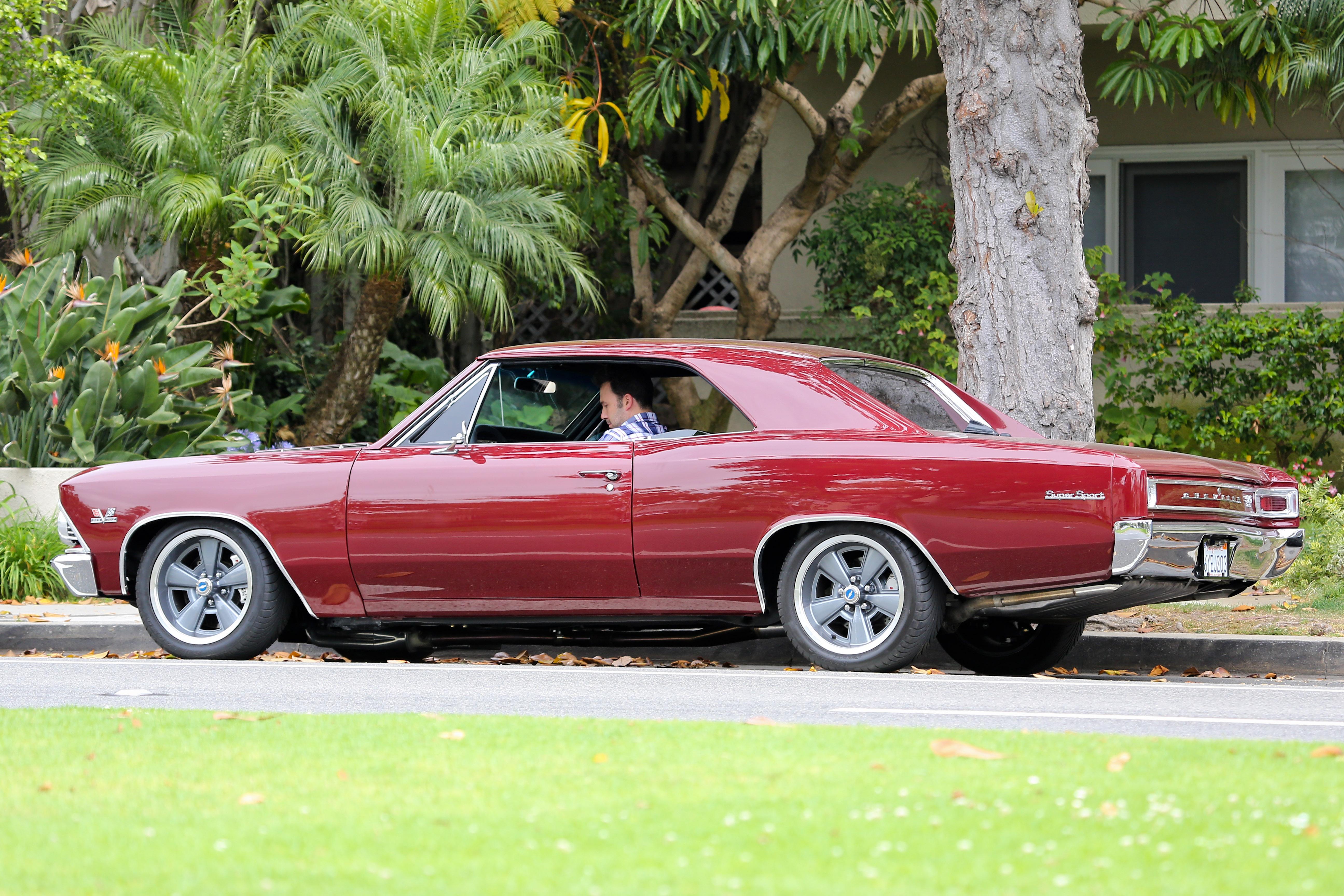 Ben Affleck with Violet in Brentwood