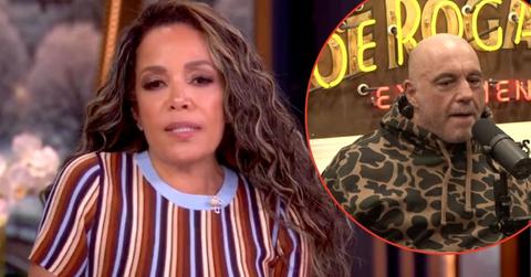 Composite photo of Sunny Hostin and Joe Rogan