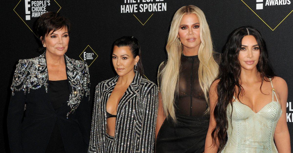 Photo of Kris Jenner, Kourtney Kardashian, Khloe Kardashian and Kim Kardashian