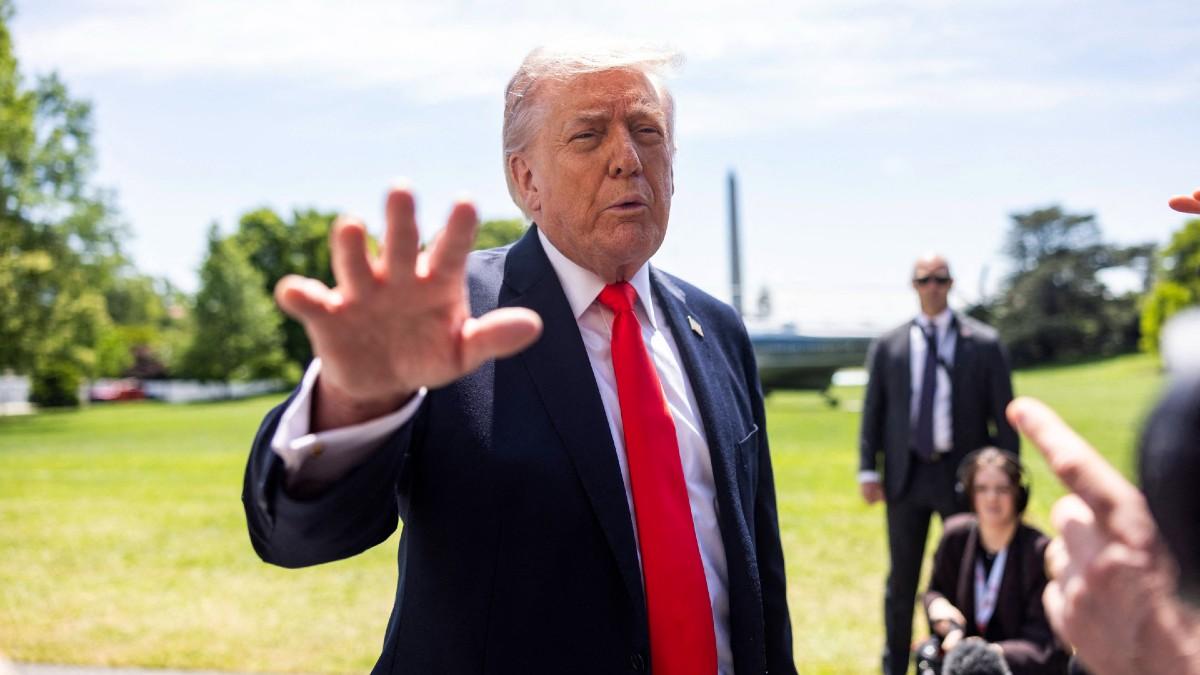 image of Donald Trump claims he could serve more terms. 