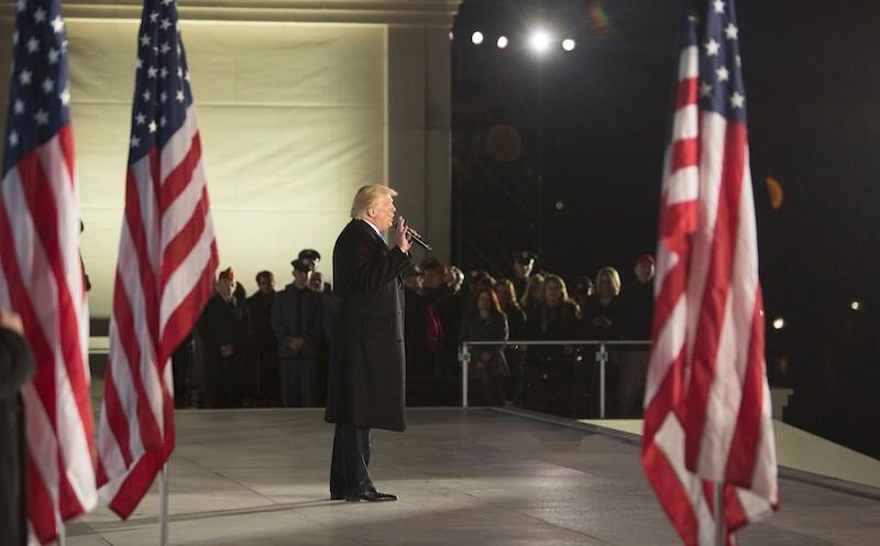 donald trump rally msg