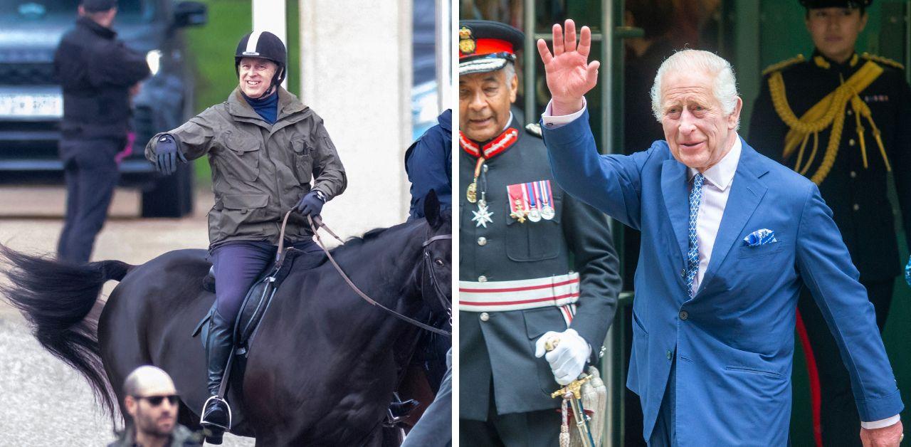 prince andrew remains unfazed by king charles push to evict him