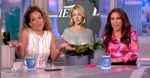 Photo of Sunny Hostin, Sydney Sweeney and Alyssa Farah Griffin