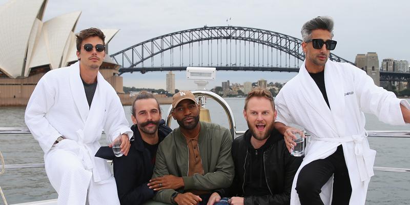 Queer eye cast defend ariana grande pete davidson engagement hero