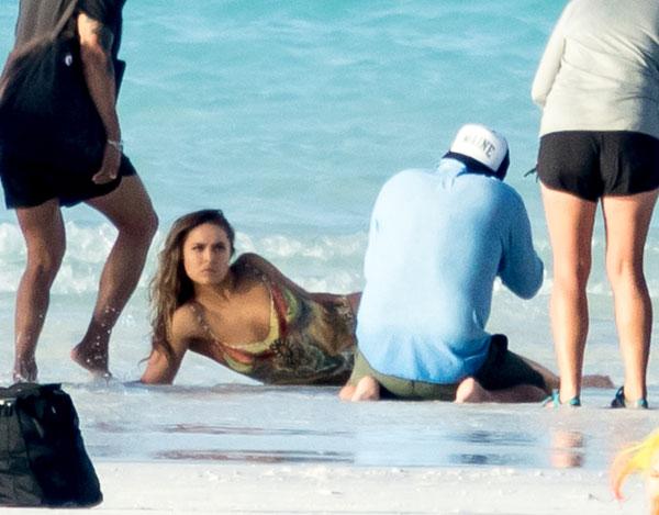 Ronda Rousey Nude Bikini Painted Bathing Suit