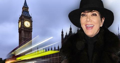 Kris Jenner London Vacation