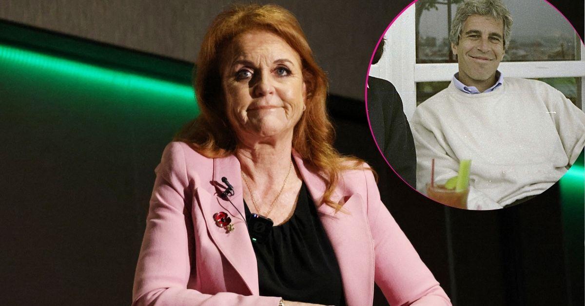 image of Sarah Ferguson, isn't of Jeffrey Epstein 