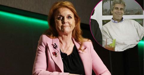 image of Sarah Ferguson, isn't of Jeffrey Epstein