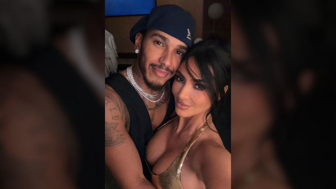 image of Kim Kardashian posted loved-up photos with the athlete.