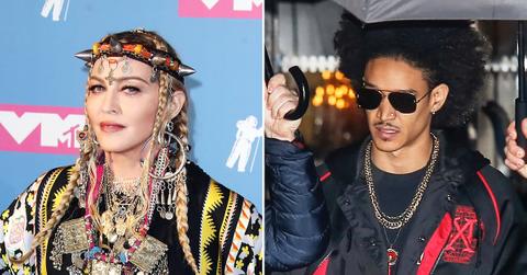 madonna appears bored winter wonderland date london boyfriend ahlamalik williams ok