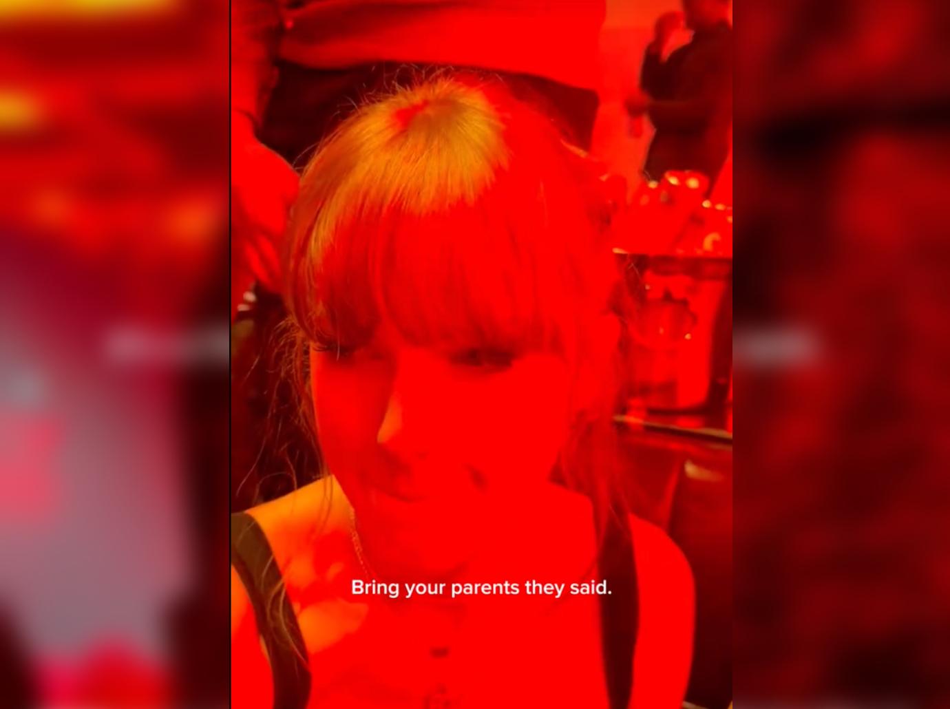 taylor swift debuts travis kelce social media tiktok parents