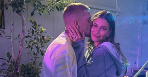 Photo of Hailey and Justin Bieber