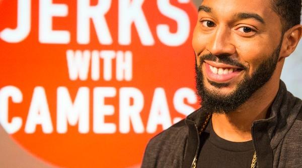 Ok Exclusive Watch A Clip From Mtv S New Jerks With Cameras And Learn About Host Tone Bell